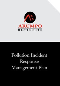 Pollution Incident Response Management Plan